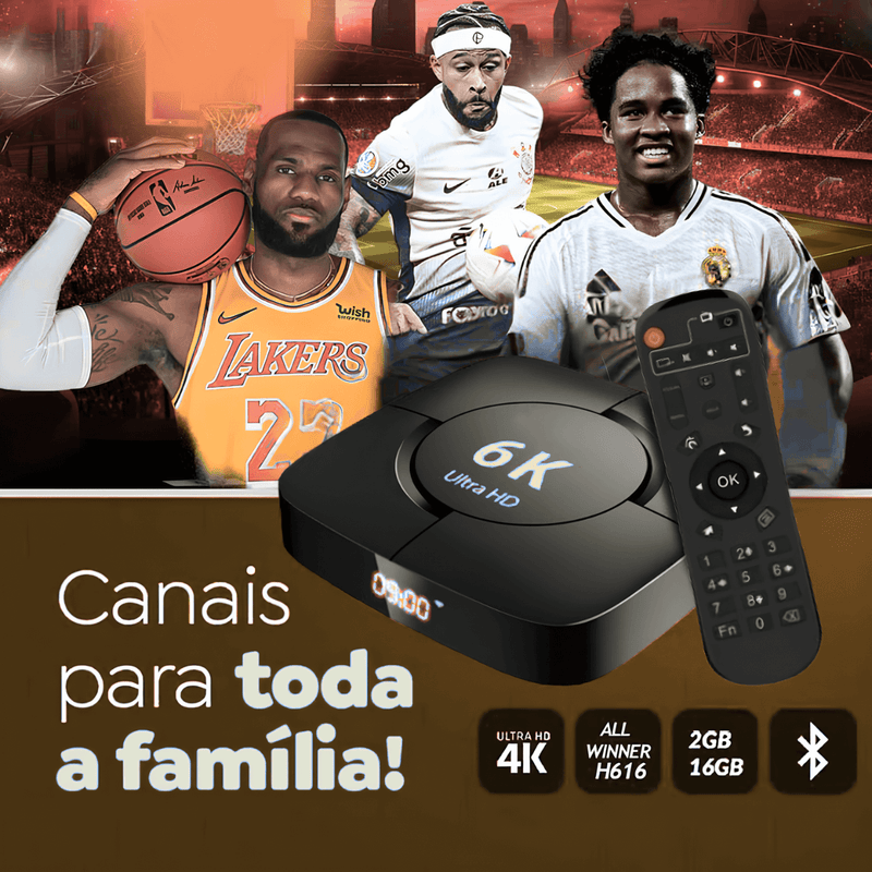 Aparelho 6k Ultra HD